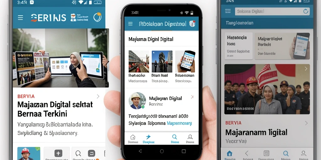 Tampilan antarmuka utama aplikasi 34R yang menarik dan fungsional.