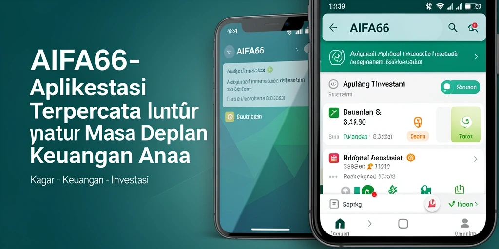 Tampilan antarmuka utama AIFA66 yang menarik untuk investasi.